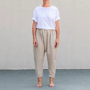 Superfussy Harem Pants in Natural